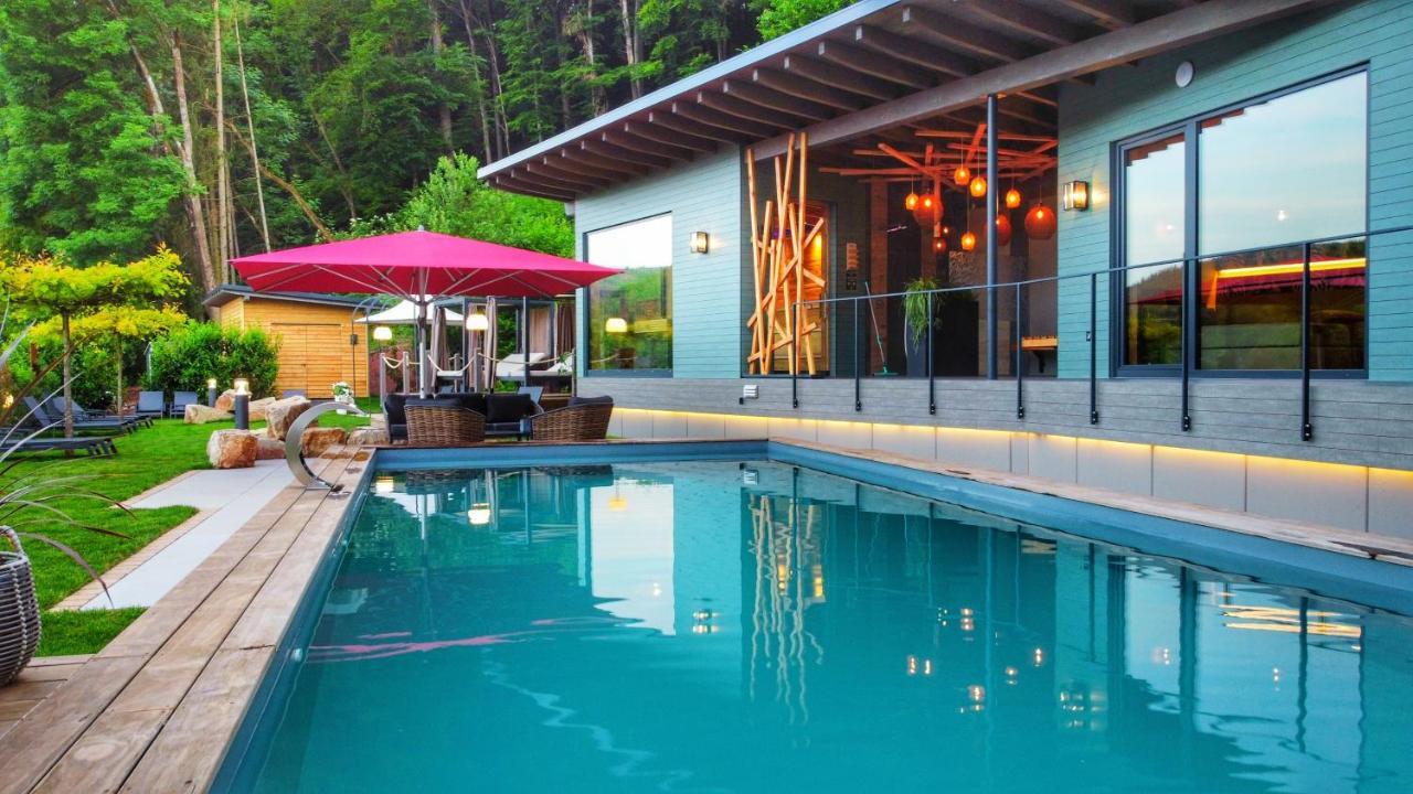 Hotel Erasmus - Mein Genuss- Und Wellnesshotel Trassem Exterior photo